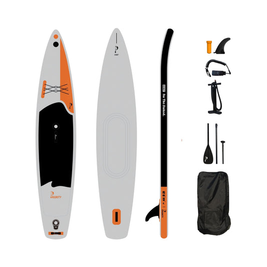 Priority Inflatable SUP Board Set 12'6x29'x6" | Double Layer Drop Stitch | Double Chamber